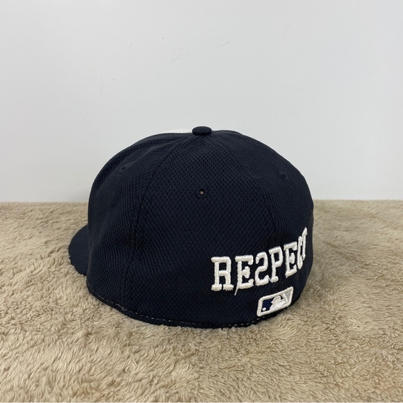 Derek Jeter New York Yankees Retirement 2014 Re2pect New Era Fitted Hat 7 1/8 - Picture 4 of 10